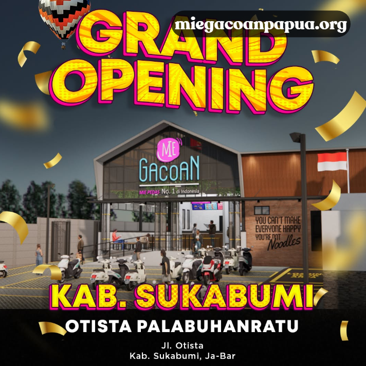 Grand Opening Mie Gacoan Sukabumi: Destinasi Kuliner Pedas Favorit