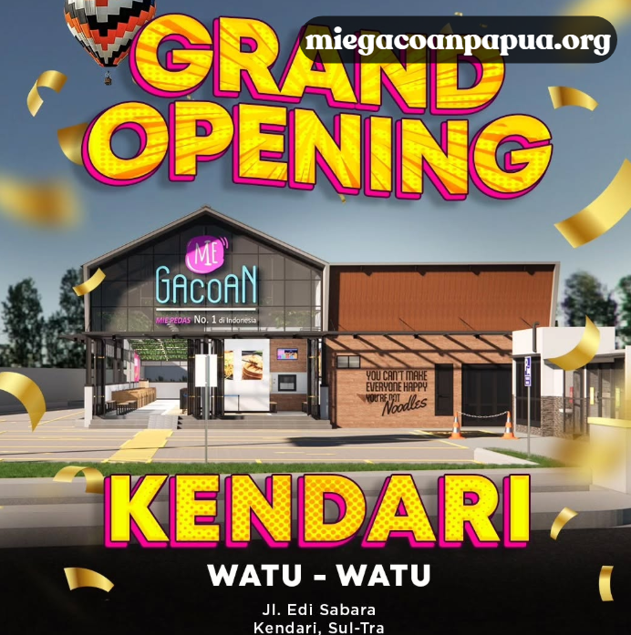 Grand Opening Mie Gacoan Kendari: Sensasi Mie Pedas Hits Hadir di Sulawesi Tenggara